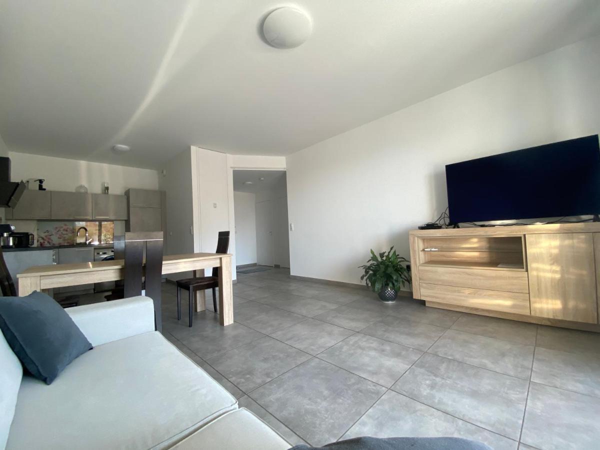 Appartement T2 De Standing Avec Parking A 250 Metres De La Plage, Route Des Sanguinaires, Ajaccio 아작시오 외부 사진